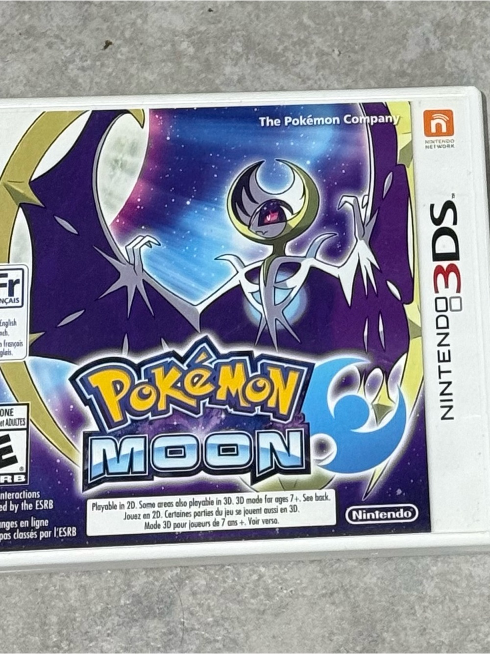 Pokémon Moon Nintendo 3DS Game